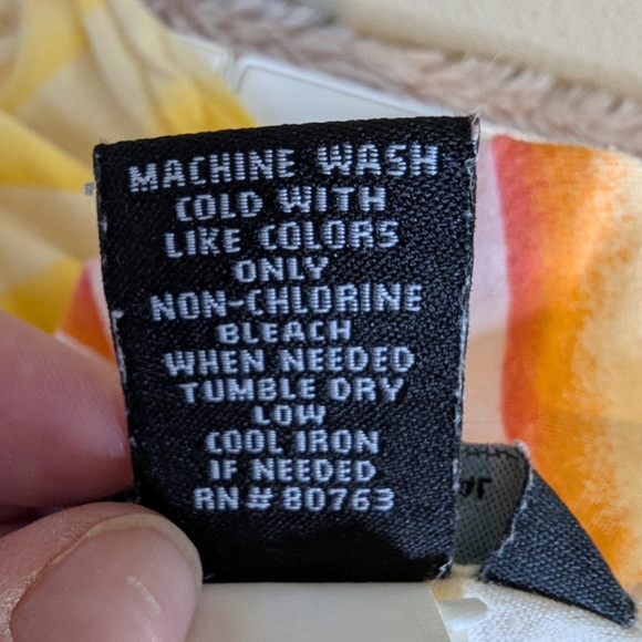 Moda International Pink and Yellow Striped Tank Top - Picture 13 of 14